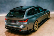 FORGED CARBON BODY KIT for BMW M3 G81 TOURING 2021+

Set includes:


Front lip
Front Grille
Front vent cover
Mirrors covers
Rear roof spoiler
Rear trunk spoiler

Rear Diffuser&nbsp;

Material: Forged Carbon Fiber

Note: Professional installation is required.

Contact us for pricing.