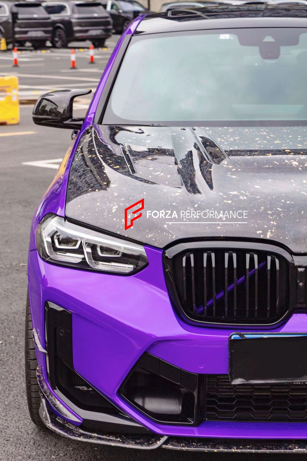 FORGED CARBON BODY KIT FOR BMW X4M F98 LCI 2021+