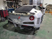 NOVITEC N-LARGO S FORGED CARBON WIDE BODY KIT for FERRARI F12  Set includes:  Front Bumper Side Skirts Side Fenders Rear Diffuser Rear Bumper Rear Spoiler
