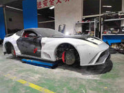 NOVITEC N-LARGO S FORGED CARBON WIDE BODY KIT for FERRARI F12  Set includes:  Front Bumper Side Skirts Side Fenders Rear Diffuser Rear Bumper Rear Spoiler
