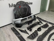 FORGED CARBON BODY KIT for LAMBORGHINI URUS SE 2024+ FORZA PERFORMANCE custom fit M Style

Set includes:
Front Lip
Front Bumper Assembly
Hood Bonnet
Front Fenders
Fender Flares
Side Skirts
Rear Spoiler Wing
Rear Bumper Assembly
Rear Diffuser

Material: Forged Carbon, Plastic

NOTE: Professional installation is required.