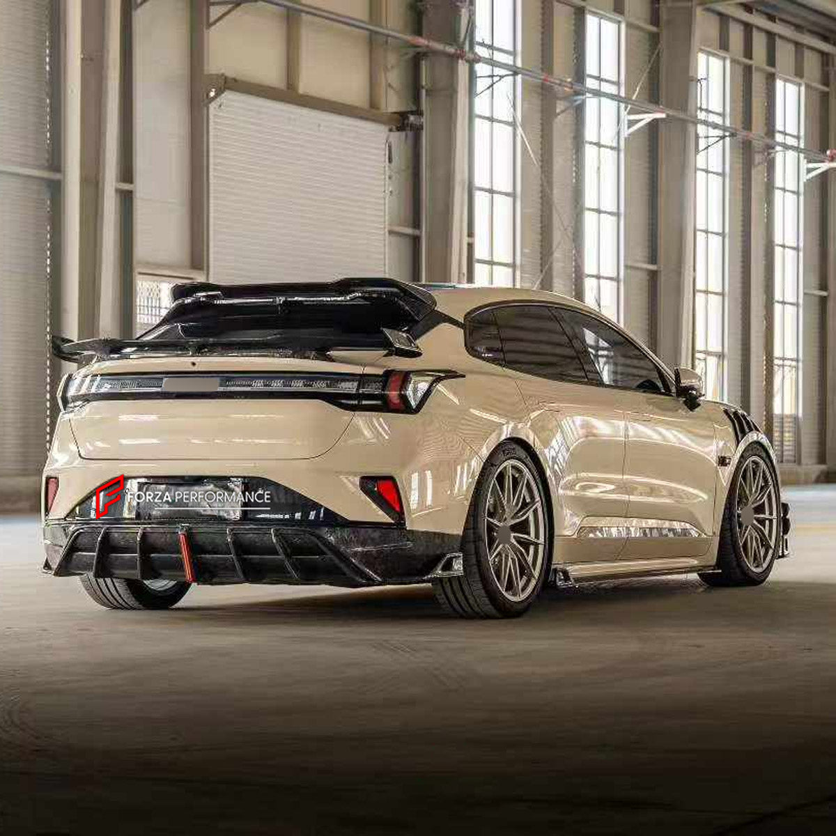 FORGED CARBON BODY KIT for ZEEKR 001 FACELIFT 2023+ FORZA PERFORMANCE custom fit Boss Exclusive Kit Style

Set includes:
Front Lip
Front Bumper Canards
Hood Bonnet
Front Fenders
Side Skirts
Roof Spoiler
Rear Spoiler Wing
Rear Bumper Fins
Rear Diffuser

Material: Forged Carbon

NOTE: Professional installation is required.