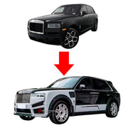 FORGED CARBON CONVERSION BODY KIT for ROLLS-ROYCE CULLINAN SERIES 1 2018 - 2025 upgrade to SERIES 2 FACELIFT



Set includes:

Front Lip
Front Bumper
Front Bumper Meshes

Headlights
Front Grille Frame
Hood / Bonnet
Front Fenders
Fenders Flares
Door Covers
Side Skirts
Roof Spoiler
D-Pillar Panel
Rear Trunk Spoiler
Rear Panel
Rear Bumper
Rear Diffuser
Exhaust Tips
Exhaust Mufflers
Material: Dry Carbon