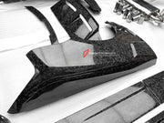 FORGED CARBON CONVERSION BODY KIT for ROLLS-ROYCE CULLINAN SERIES 1 2018 - 2025 upgrade to SERIES 2 FACELIFT



Set includes:

Front Lip
Front Bumper
Front Bumper Meshes

Headlights
Front Grille Frame
Hood / Bonnet
Front Fenders
Fenders Flares
Door Covers
Side Skirts
Roof Spoiler
D-Pillar Panel
Rear Trunk Spoiler
Rear Panel
Rear Bumper
Rear Diffuser
Exhaust Tips
Exhaust Mufflers
Material: Dry Carbon