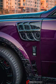 FORGED CARBON CONVERSION BODY KIT for ROLLS-ROYCE CULLINAN SERIES 1 2018 - 2025 upgrade to SERIES 2 FACELIFT



Set includes:

Front Lip
Front Bumper
Front Bumper Meshes

Headlights
Front Grille Frame
Hood / Bonnet
Front Fenders
Fenders Flares
Door Covers
Side Skirts
Roof Spoiler
D-Pillar Panel
Rear Trunk Spoiler
Rear Panel
Rear Bumper
Rear Diffuser
Exhaust Tips
Exhaust Mufflers
Material: Dry Carbon