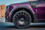 FORGED CARBON CONVERSION BODY KIT for ROLLS-ROYCE CULLINAN SERIES 1 2018 - 2025 upgrade to SERIES 2 FACELIFT



Set includes:

Front Lip
Front Bumper
Front Bumper Meshes

Headlights
Front Grille Frame
Hood / Bonnet
Front Fenders
Fenders Flares
Door Covers
Side Skirts
Roof Spoiler
D-Pillar Panel
Rear Trunk Spoiler
Rear Panel
Rear Bumper
Rear Diffuser
Exhaust Tips
Exhaust Mufflers
Material: Dry Carbon