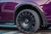 FORGED CARBON CONVERSION BODY KIT for ROLLS-ROYCE CULLINAN SERIES 1 2018 - 2025 upgrade to SERIES 2 FACELIFT



Set includes:

Front Lip
Front Bumper
Front Bumper Meshes

Headlights
Front Grille Frame
Hood / Bonnet
Front Fenders
Fenders Flares
Door Covers
Side Skirts
Roof Spoiler
D-Pillar Panel
Rear Trunk Spoiler
Rear Panel
Rear Bumper
Rear Diffuser
Exhaust Tips
Exhaust Mufflers
Material: Dry Carbon
