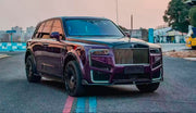 FORGED CARBON CONVERSION BODY KIT for ROLLS-ROYCE CULLINAN SERIES 1 2018 - 2025 upgrade to SERIES 2 FACELIFT



Set includes:

Front Lip
Front Bumper
Front Bumper Meshes

Headlights
Front Grille Frame
Hood / Bonnet
Front Fenders
Fenders Flares
Door Covers
Side Skirts
Roof Spoiler
D-Pillar Panel
Rear Trunk Spoiler
Rear Panel
Rear Bumper
Rear Diffuser
Exhaust Tips
Exhaust Mufflers
Material: Dry Carbon