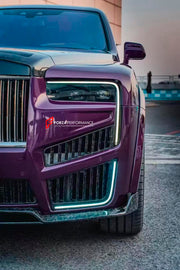 FORGED CARBON CONVERSION BODY KIT for ROLLS-ROYCE CULLINAN SERIES 1 2018 - 2025 upgrade to SERIES 2 FACELIFT



Set includes:

Front Lip
Front Bumper
Front Bumper Meshes

Headlights
Front Grille Frame
Hood / Bonnet
Front Fenders
Fenders Flares
Door Covers
Side Skirts
Roof Spoiler
D-Pillar Panel
Rear Trunk Spoiler
Rear Panel
Rear Bumper
Rear Diffuser
Exhaust Tips
Exhaust Mufflers
Material: Dry Carbon