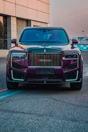FORGED CARBON CONVERSION BODY KIT for ROLLS-ROYCE CULLINAN SERIES 1 2018 - 2025 upgrade to SERIES 2 FACELIFT



Set includes:

Front Lip
Front Bumper
Front Bumper Meshes

Headlights
Front Grille Frame
Hood / Bonnet
Front Fenders
Fenders Flares
Door Covers
Side Skirts
Roof Spoiler
D-Pillar Panel
Rear Trunk Spoiler
Rear Panel
Rear Bumper
Rear Diffuser
Exhaust Tips
Exhaust Mufflers
Material: Dry Carbon