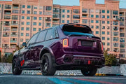 FORGED CARBON CONVERSION BODY KIT for ROLLS-ROYCE CULLINAN SERIES 1 2018 - 2025 upgrade to SERIES 2 FACELIFT



Set includes:

Front Lip
Front Bumper
Front Bumper Meshes

Headlights
Front Grille Frame
Hood / Bonnet
Front Fenders
Fenders Flares
Door Covers
Side Skirts
Roof Spoiler
D-Pillar Panel
Rear Trunk Spoiler
Rear Panel
Rear Bumper
Rear Diffuser
Exhaust Tips
Exhaust Mufflers
Material: Dry Carbon