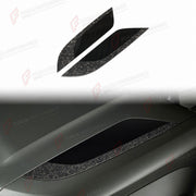 FORGED CARBON FIBER HOOD BONNET VENT COVERS for LAND ROVER DEFENDER 90 110 130 L663 2020+
Set includes:

Hood Bonnet Vent Covers
Material: Forged Carbon Fiber

NOTE: Professional installation is required.