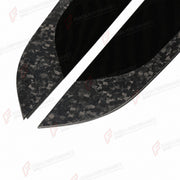 FORGED CARBON FIBER HOOD BONNET VENT COVERS for LAND ROVER DEFENDER 90 110 130 L663 2020+
Set includes:

Hood Bonnet Vent Covers
Material: Forged Carbon Fiber

NOTE: Professional installation is required.