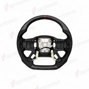 FORGED CARBON FIBER STEERING WHEEL for LAND ROVER DEFENDER 110 L663 2020+
Set includes:

Steering Wheel
Material: Forged Carbon Fiber

NOTE: Professional installation is required.