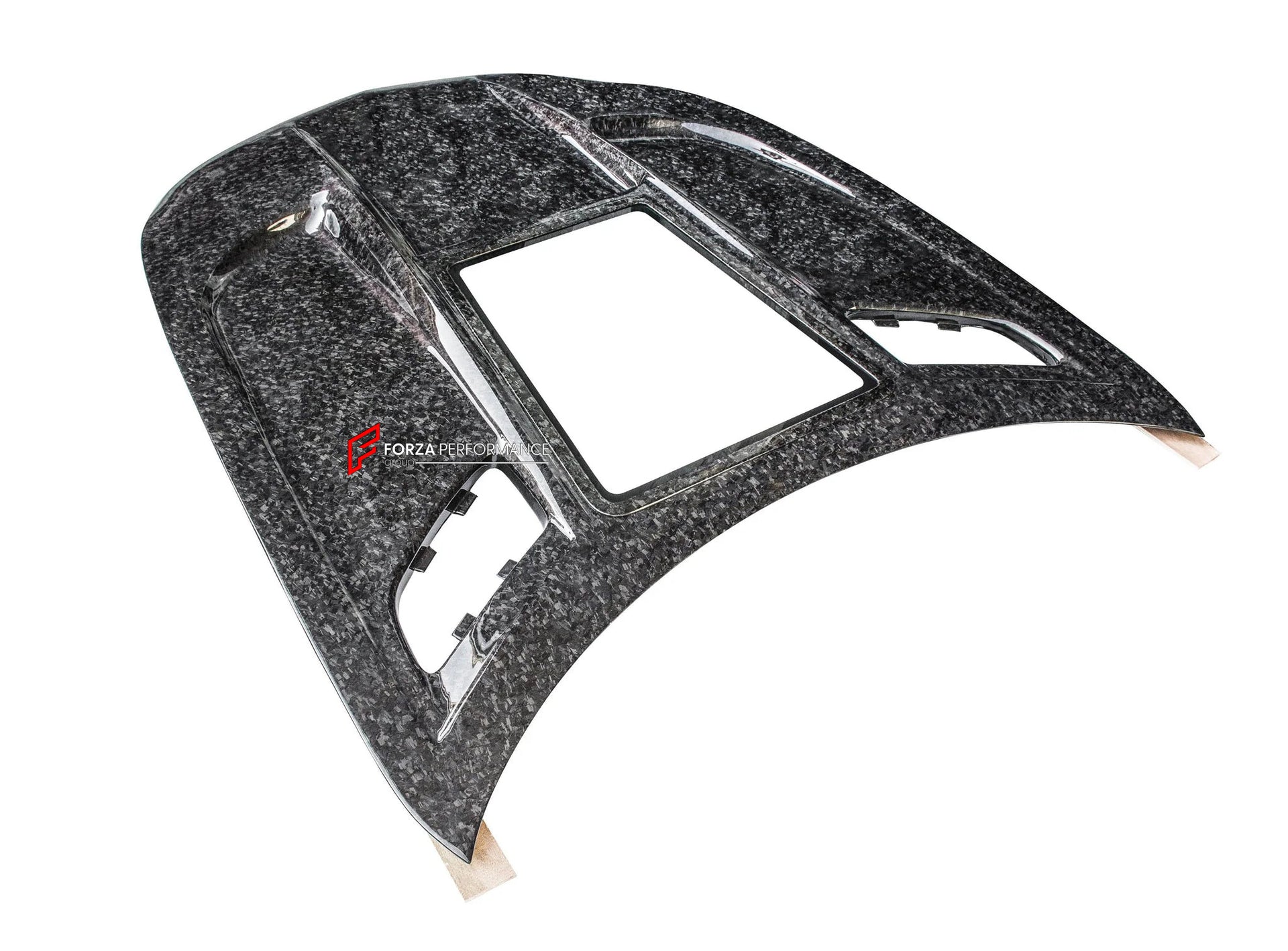 FORGED CARBON HOOD BONNET for MERCEDES BENZ C190 AMG GT GTS GTC GTR | BLACK SERIES STYLE

Set includes:

Hood Bonnet

Material: Carbon