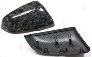 FORGED CARBON SIDE MIRROR COVERS for TOYOTA SUPRA A90 A91 2019+
Set includes:

Side Mirror Covers
Material: Forged Carbon

NOTE: Professional installation is required.