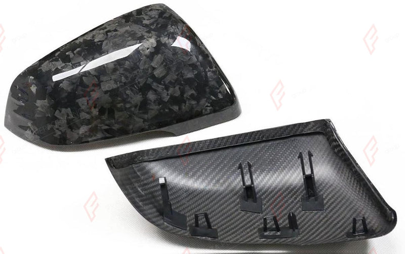FORGED CARBON SIDE MIRROR COVERS for TOYOTA SUPRA A90 A91 2019+