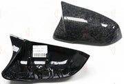 FORGED CARBON SIDE MIRROR COVERS for TOYOTA SUPRA A90 A91 2019+ M Style
Set includes:

Side Mirror Covers
Material: Forged Carbon

NOTE: Professional installation is required.