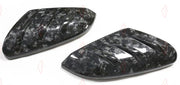 FORGED CARBON SIDE MIRROR COVERS STICK ON for HONDA CIVIC 10TH GEN FC FK 2016 - 2021 Mugen Style
Set includes:

Side Mirror Covers
Material: Forged Carbon

NOTE: Add-on type - installs over the original part. Professional installation is required.
