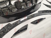 FORGED CARBON WIDE BODY KIT for FERRARI PUROSANGUE 2023+ FORZA PERFORMANCE custom fit Mansory Style

Set includes:
Front Bumper
Front Lip
Hood Bonnet
Front Fender Trims
Fender Flares
Side Skirts
Rear Bumper
Rear Diffuser
Rear Wing Spoiler
Exhaust Tips

Material: Forged Carbon

NOTE: Professional installation is required.