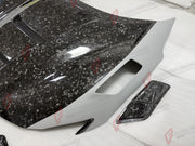 FORGED CARBON WIDE BODY KIT for FERRARI PUROSANGUE 2023+ FORZA PERFORMANCE custom fit Mansory Style

Set includes:
Front Bumper
Front Lip
Hood Bonnet
Front Fender Trims
Fender Flares
Side Skirts
Rear Bumper
Rear Diffuser
Rear Wing Spoiler
Exhaust Tips

Material: Forged Carbon

NOTE: Professional installation is required.