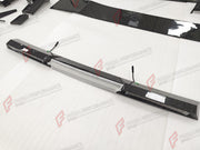 DRY CARBON WIDE BODY KIT for TESLA CYBERTRUCK 2023+ FORZA PERFORMANCE custom fit Mansory Style

Set includes:
Front Bumper with DRL Light Bar
Front Panel
Hood Bonnet
Roof Panel
Roof LED Bar
Fender Flares
Side Mirror Covers
Side Skirts
C Pillar Panels
Window Trims
Trunk Panel
Rear Spoiler
Rear Panel
Rear Diffuser

Material: Dry Carbon

NOTE: Professional installation is required.