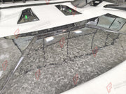 DRY CARBON WIDE BODY KIT for TESLA CYBERTRUCK 2023+ FORZA PERFORMANCE custom fit Mansory Style

Set includes:
Front Bumper with DRL Light Bar
Front Panel
Hood Bonnet
Roof Panel
Roof LED Bar
Fender Flares
Side Mirror Covers
Side Skirts
C Pillar Panels
Window Trims
Trunk Panel
Rear Spoiler
Rear Panel
Rear Diffuser

Material: Dry Carbon

NOTE: Professional installation is required.