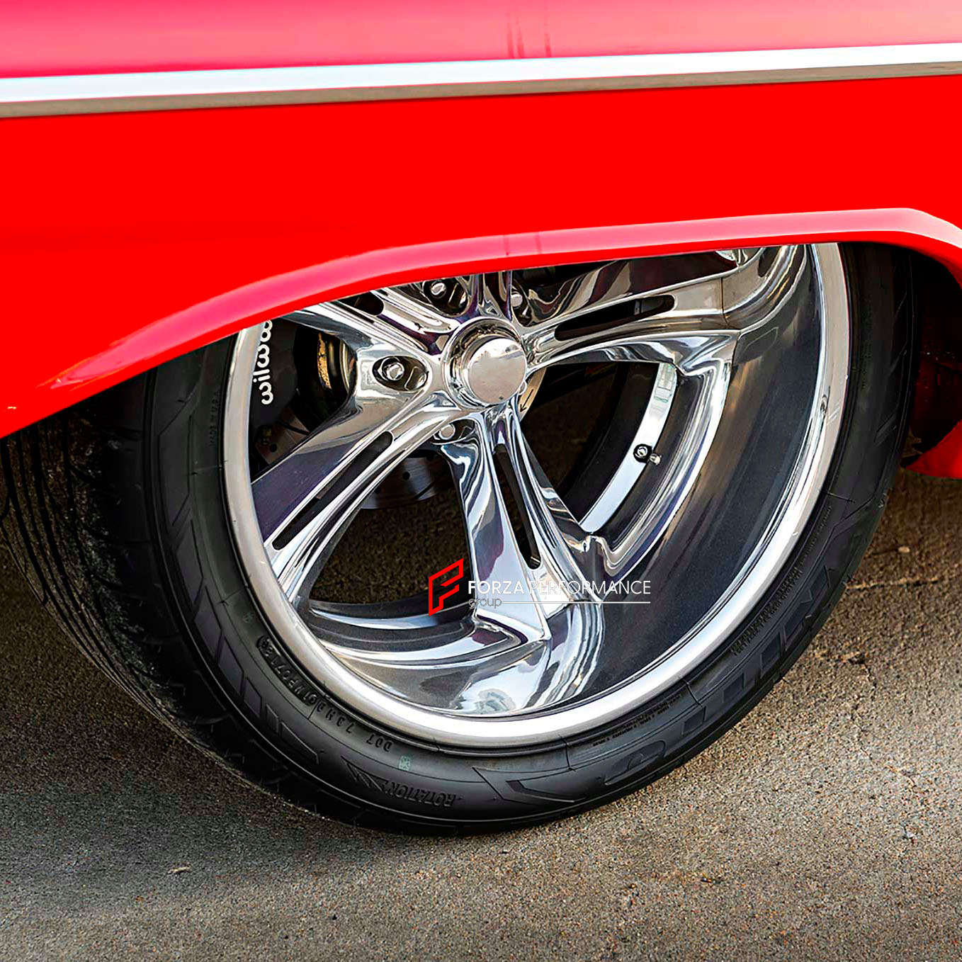 FORGED CLASSIC WHEELS RIMS for CHEVROLET BISCAYNE STREET CRUISER 1960