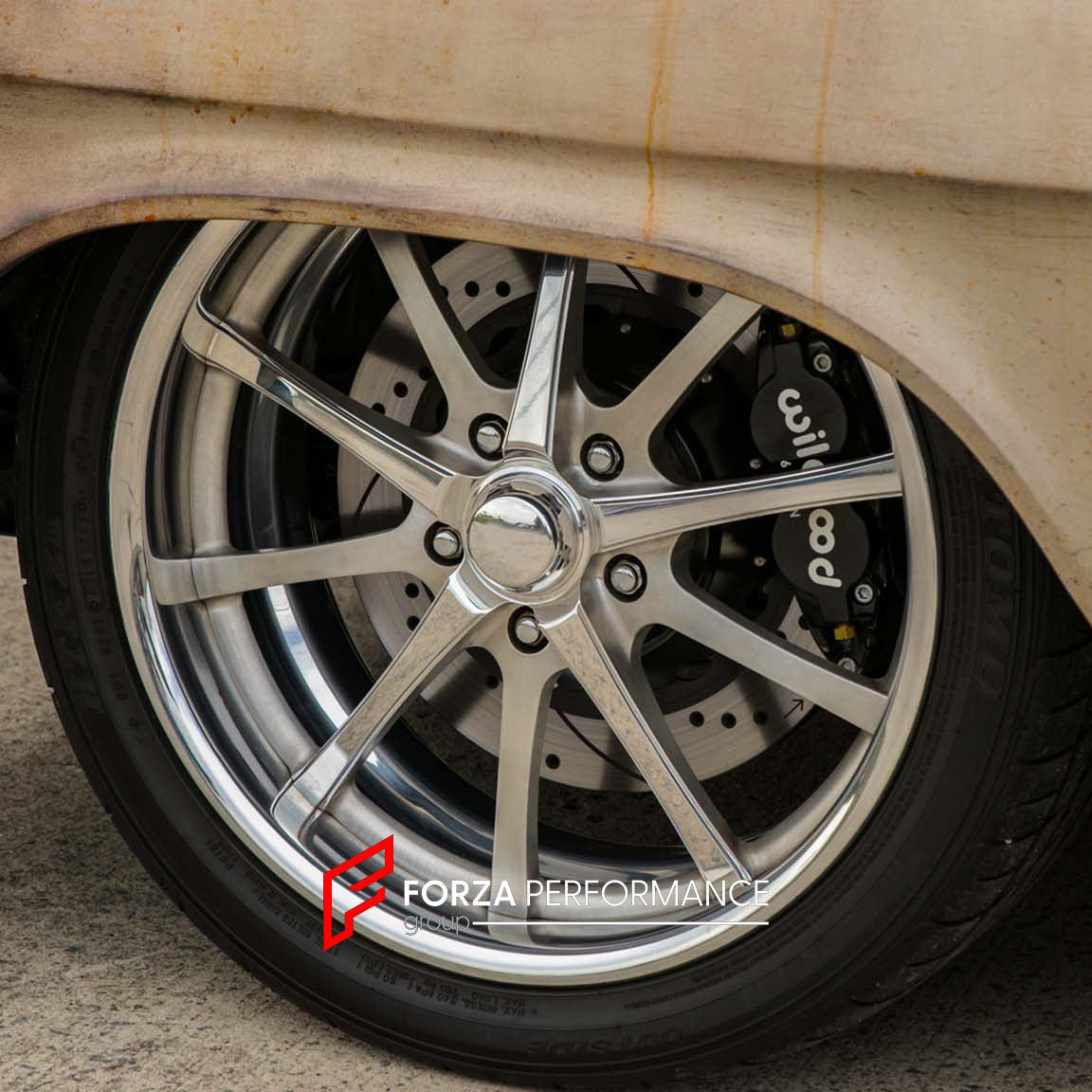 FORGED CLASSIC WHEELS RIMS for CHEVROLET CHEVY IMPALA WAGON 1962