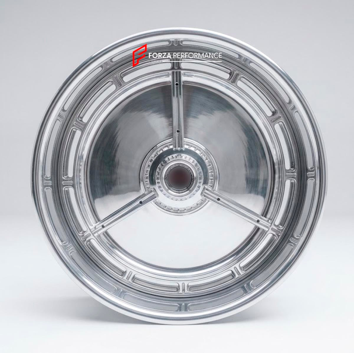 FORGED CLASSIC WHEELS RIMS for CHEVROLET IMPALA 1964 Forza Performance Polished 3 Spoke Knock Off style design wheels