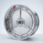 FORGED CLASSIC WHEELS RIMS for CHEVROLET IMPALA 1964 Forza Performance Polished 3 Spoke Knock Off style design wheels