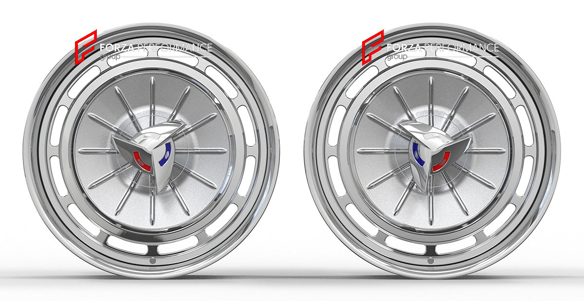 FORGED CLASSIC WHEELS RIMS for CHEVROLET IMPALA SS 1961 - 1964 custom ...