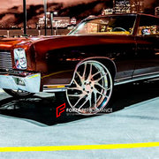 FORGED CLASSIC WHEELS RIMS for CHEVROLET MONTE CARLO SS 1970 custom fit BILLET SPECIALTIES BLVD93 WHEELSv