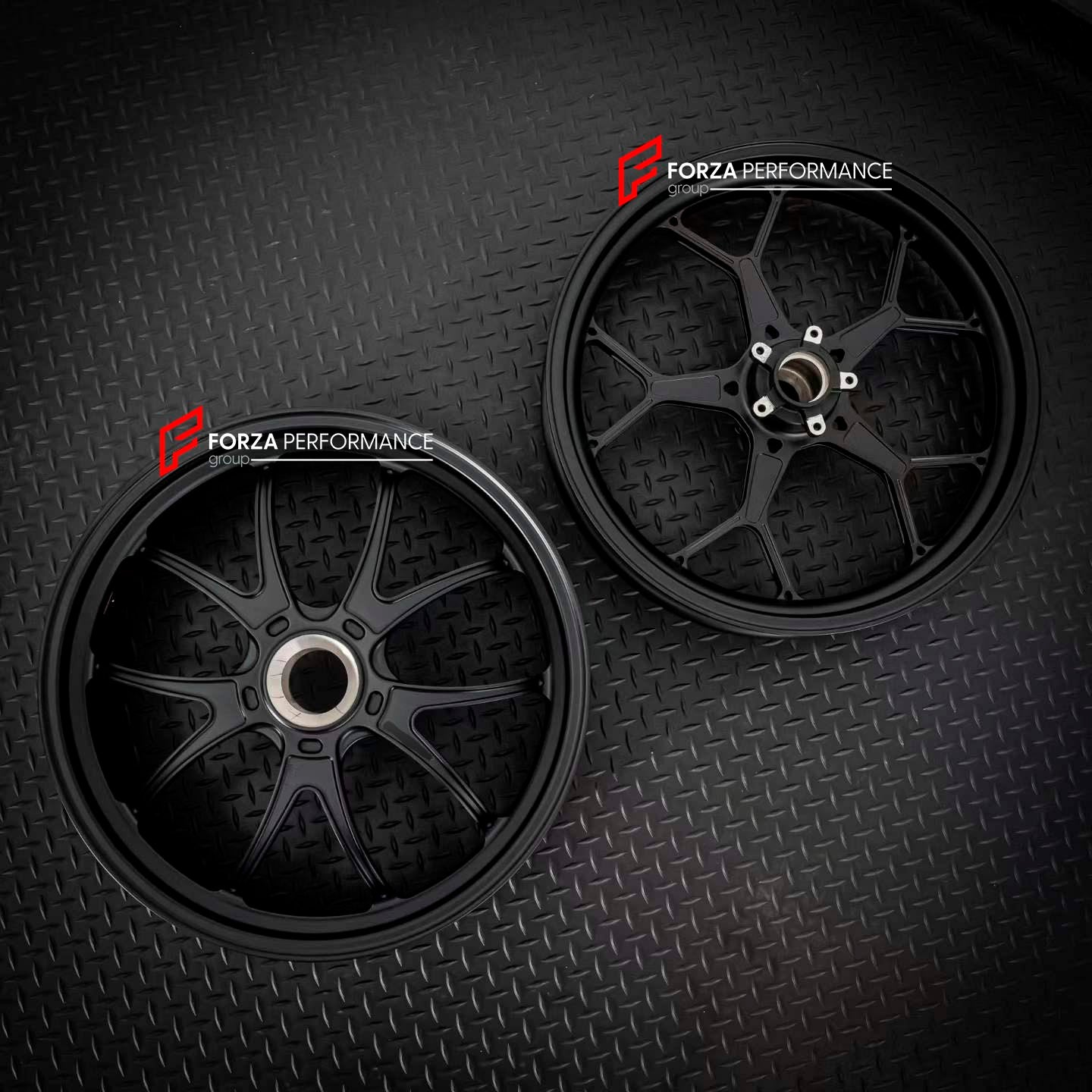 FORGED MAGNESIUM WHEELS RIMS for DUCATI V4 V4S V4R 2018+ Forza Performance custom fit buy Marchesini M10 RR Kompe Motard style design wheels