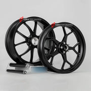 FORGED MAGNESIUM WHEELS RIMS for DUCATI V4 V4S V4R 2018+ Forza Performance custom fit buy Marchesini M10 RR Kompe Motard style design wheels