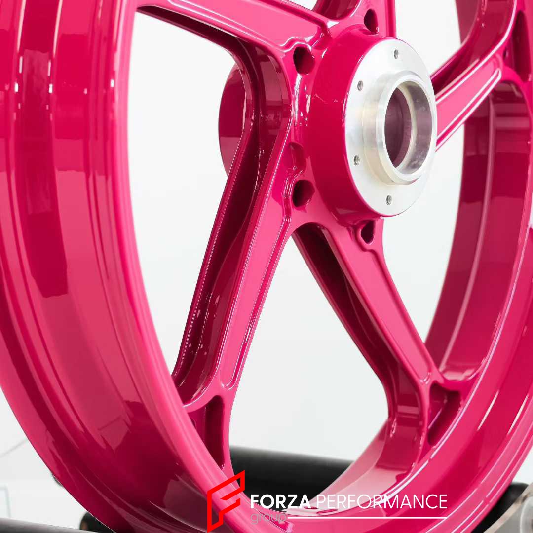 FORGED MAGNESIUM WHEELS RIMS for KAWASAKI ZX-4R 2023+ Forza Performance custom fit buy OZ Racing PIEGA style design wheels