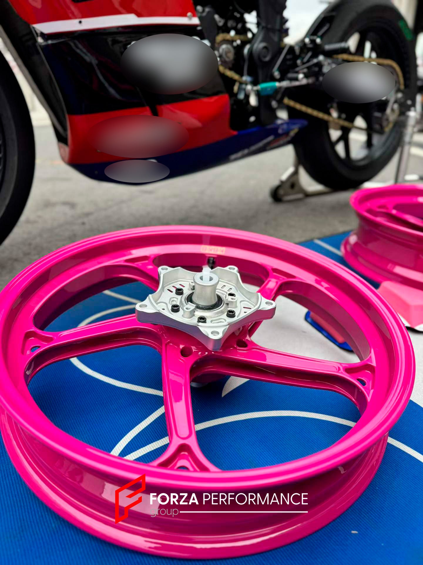FORGED MAGNESIUM WHEELS RIMS for KAWASAKI ZX-4R 2023+ Forza