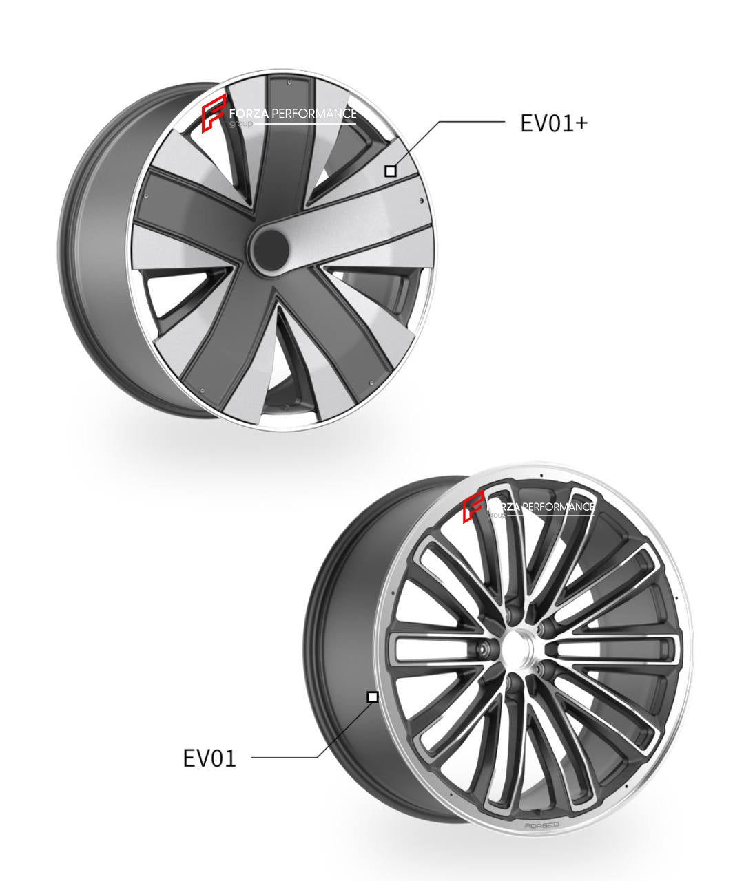 Monolock For Rim FORGED WHEELS RIMS MONOBLOCK FOR ALL MODELS R-23 – Forza Performance Group