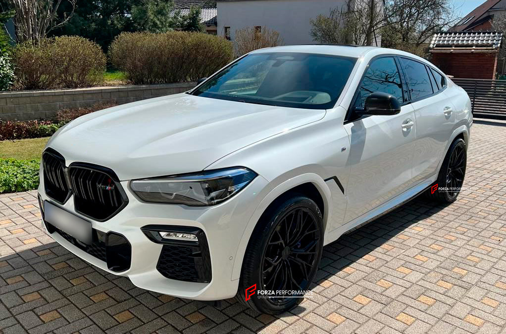 We manufacture premium quality forged wheels rims for BMW X6 G06 2020 - 2023 in any design, size and color.

Finish: brushed, polished, chrome, two colors, matte, satin, gloss


Wheels size:

Front 22 x 9.5 ET 37

Rear 22 x 10.5 ET 43

PCD: 5 x 112

Material: 6061-T6 Aluminum Forged

Forged wheels can be produced in any wheel specs by your inquiries and we can provide our specs

Advantages of Forza Performance Group forged wheels:
We can produce wheels in any design, color, and size, even according to your 