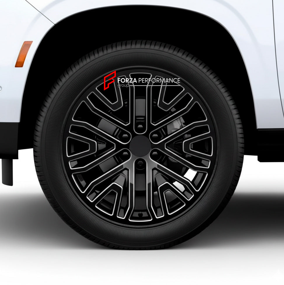 TRUCK FORGED WHEELS for CHEVROLET TAHOE SUBURBAN SUV V (GMT1YC) FACELIFT 2025+ custom fit OEM CHEVROLET TAHOE 2025