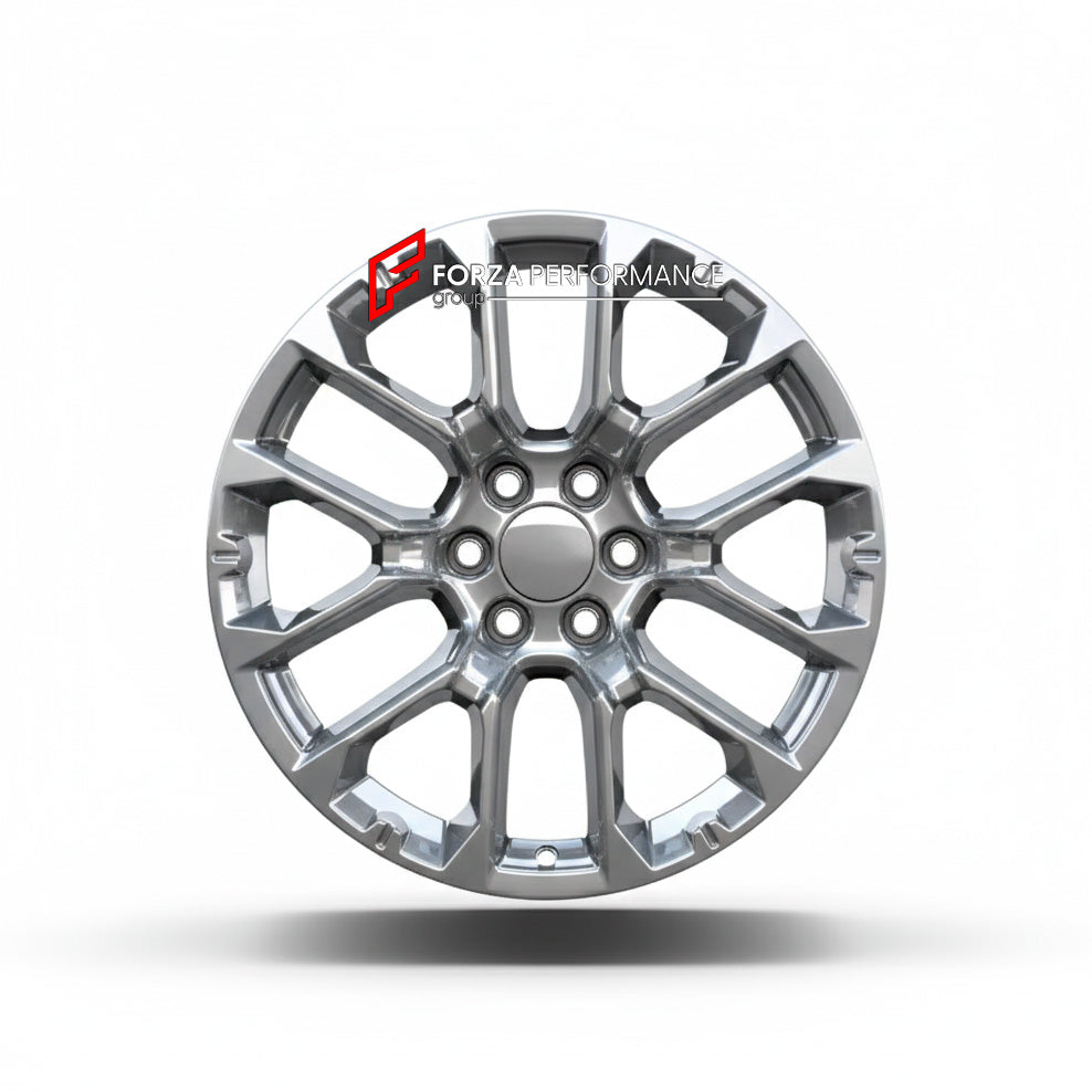 TRUCK FORGED WHEELS for CHEVROLET TAHOE SUBURBAN SUV V GMT1YC FACELIFT 2025+ custom fit OEM CHEVROLET TAHOE 2025