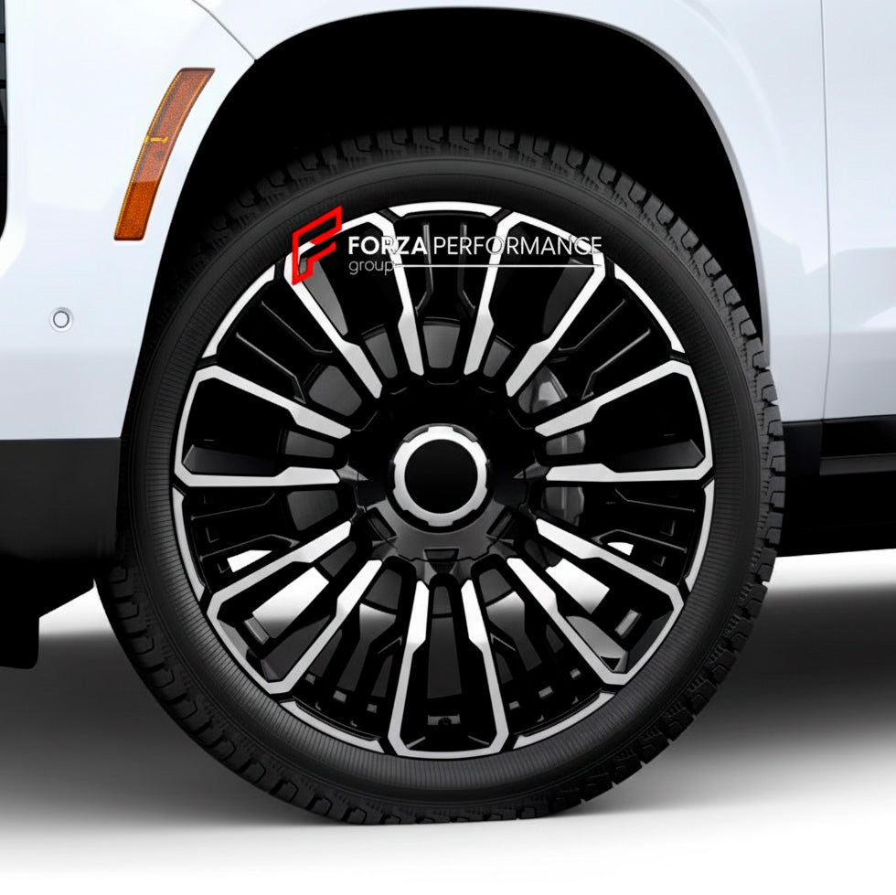 TRUCK FORGED WHEELS for CHEVROLET TAHOE SUBURBAN SUV V (GMT1YC) FACELIFT 2025+ custom fit OEM CHEVROLET TAHOE 2025