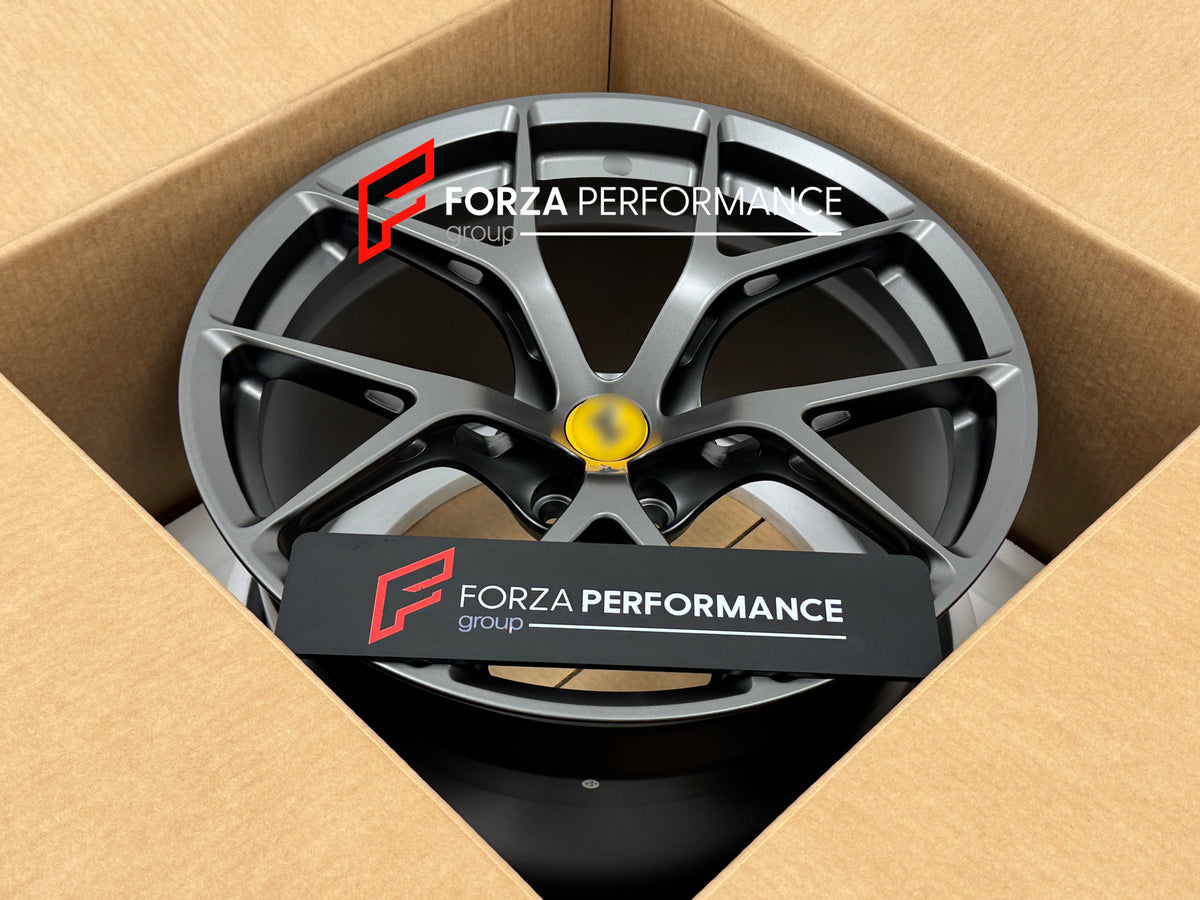 21 INCH FORGED WHEELS RIMS for FERRARI 12CILINDRI 2025 Forza Performance custom fit buy Forza Performance P101 style design wheels