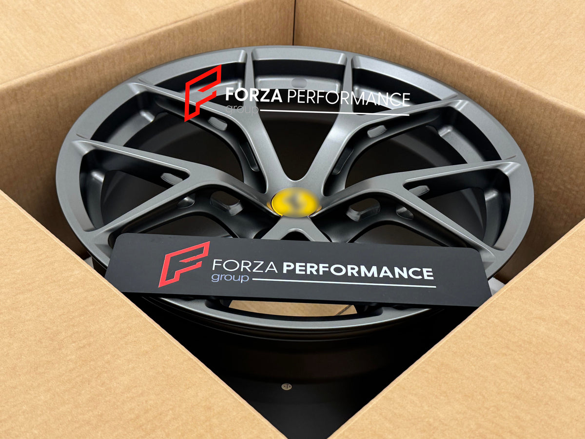 21 INCH FORGED WHEELS RIMS for FERRARI 12CILINDRI 2025 Forza Performance custom fit buy Forza Performance P101 style design wheels