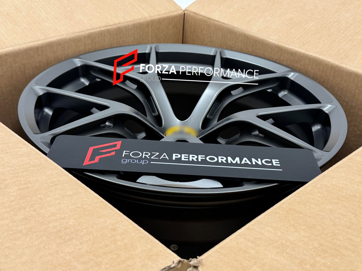 21 INCH FORGED WHEELS RIMS for FERRARI 12CILINDRI 2025 Forza Performance custom fit buy Forza Performance P101 style design wheels