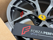 21 INCH FORGED WHEELS RIMS for FERRARI 12CILINDRI 2025 Forza Performance custom fit buy Forza Performance P101 style design wheels