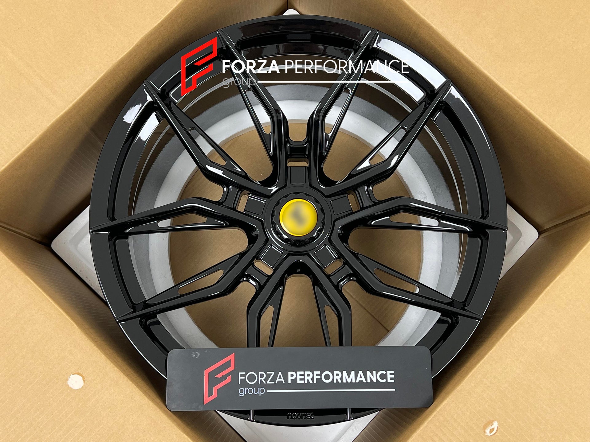 21 INCH FORGED WHEELS RIMS for FERRARI 12CILINDRI 2025 Forza Performance custom fit buy Novitec NF11 Black style design wheels