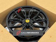 21 INCH FORGED WHEELS RIMS for FERRARI 12CILINDRI 2025 Forza Performance custom fit buy Novitec NF11 Black style design wheels