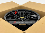 21 INCH FORGED WHEELS RIMS for FERRARI 12CILINDRI 2025 Forza Performance custom fit buy Novitec NF11 Black style design wheels