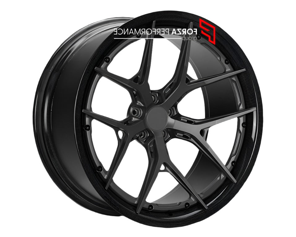 VOSSEN S21-01 CARBON STYLE FORGED WHEELS RIMS for ALL MODELS VS-9 ...